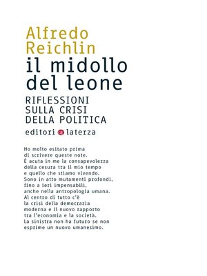 cover image of Il midollo del leone
